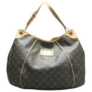 Louis Vuitton Galleria GM Brown Canvas Shoulder Bag 885-081325